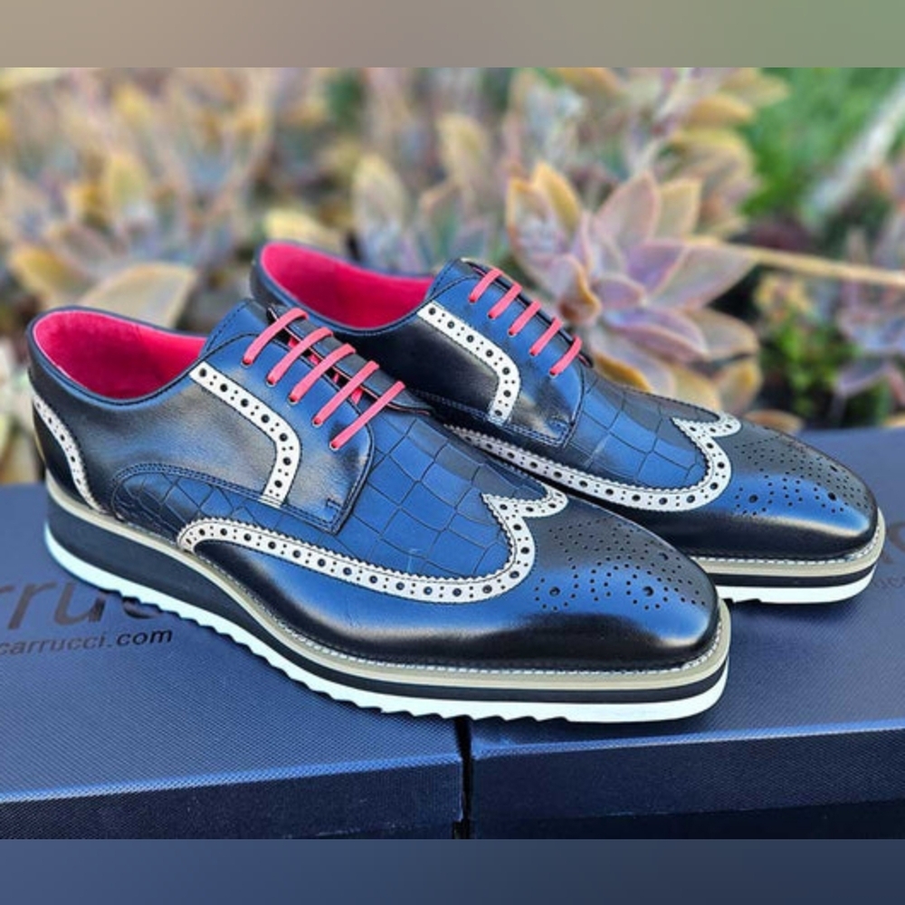 Lace Up Oxford Wingtip